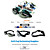  Unisex SM910 Anti-Fog Plating Swimming Goggles