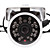  700 tvline ir caméra étanche avec 3-axe du câble intégré dans le support (20 mètres de distance ir)