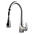  en acier inoxydable contemporaine sortir robinet de cuisine (finition brossé)