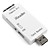  2-in-1 USB e SD card reader usb kit con fotocamera per iPad 2 (bianco)