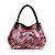  Zebra Stripe stampa floreale chiusura magnetica tracolla (22cm * 15cm * 1cm)