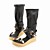  Kunstleder-Plateau Sandalen mit Schnalle Flitterwochen / Freizeitschuhe (weitere Farben)