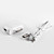 Lettore schede e kit di connessione Hub USB per iPad - Bianco