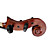  satinato violoncello in legno massello con supporto (stile italiano)
