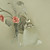  Country Style Ceramic Wall Light with 2 Lights
