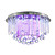  12-luce cristallina semi incasso