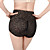  Chinlon/Cotton Boyshorts High Waist Shaper Briefs With Lace (More Colors)