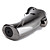  Gun Style Gas Lighter with Safety Lock and Cap (Assorted Colors)