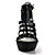  leer naaldhak sandalen party / avond schoenen met applique (meer kleuren)
