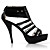  leer naaldhak sandalen party / avond schoenen met applique (meer kleuren)