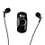  Bluetooth V2.1 Stereo Headset with Earphone for iPhone 4, 4S and Cell Phone - I5 (Black)
