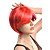  Capless Synthetic Short Red Party Wigs