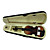 satinato violino con cassa in legno massello di abete / arco / colofonia (multi-size)