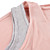  Fake Three Piece Color Block Loose Fitting Dress