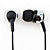  Bluetooth V2.1 Stereo Headset with Earphone for iPhone 4, 4S and Cell Phone - I5 (Black)