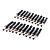  X14mm 2.5mm Inner Diameter DC Power Jack Connector (20 Pieces a Pack)