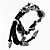  Black Leather Dragon Bracelet
