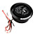  500W Plastic Tweeters Speaker for Car Stereo Audio System, Black, Pair, DC 12V
