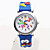  Cute Cartoon Silicone Analog Quartz Wrist Watch (Blue)