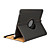  Twill Style Pen Inserted Protection to Rotating Case for New iPad(Dark Gray)