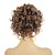  Full Lace 8 Inch 100% Human Hair Curly Hair Wig