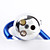  Mini White Light, Red Laser and UV Flashlight with Clip