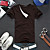  trendy V-Ausschnitt Männer kurzärmelige T-Shirt