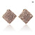  mote diamant studded earrings