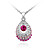  Austrian Crystal With Real Platinum Plated Anti-Allergy Ladies Necklace India Princess (More Colors)