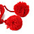  warme wollen muts voor honden (XS-XL, rood)