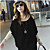  moda manga morcego solta assentamento camisa