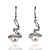  Fashion Imitation Pearl Alloy Hoop Earrings