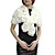  Kaninchenfell / Chiffon mit Blumen Party / Abend Schal / Wrap (weitere Farben)