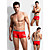 Mens Silver Side Dragon Printing Underwear