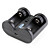  2-porta carregador para 16340 rcr123a rcr2