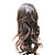  Hight Quality Synthetic Brown 3/4 Cap Curly Hair Wigs