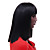  High Quality Synthetic Medium Long Straight Fashion Wig