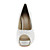 Fabric Stiletto Heel Peep Toe / Pumps Wedding / Party Evening Shoes