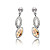  925 Sterling Silver Square Cut Rhinestone Earrings (More Colors)