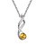  Austrian Crystal With Real Platinum Plated Anti-Allergy Ladies Necklace Delicate (More Colors)