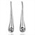  18K Gold Fashion And Special Rhinestone Alloy Drop Earrings