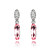  Become Beauty Austrian Crystal In Real Platinum Plated Ladies' Earrings (More Colors)