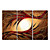  Hand-painted Abstract Oil Painting with Stretched Frame - Set of 3