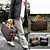  generiske menn grid reiseveske (40cm * 17cm * 25cm)