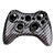  Carcasa de Estilo de Fibra de Carbono para el Mando del Xbox 360 Inalámbrico - Negro