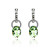  Simple Love Austrian Crystal In Real Platinum Plated Ladies' Earrings (More Colors)