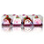  swiss roll cake handdoek met kunstmatige cherry - set van 2 (willekeurige kleur)