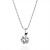  18k nydelig mote rhinestone legering belysning halssmykke (flere farger)
