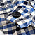  Plaid Dog Shirt with Denim Style Jeans (XS-XL)