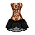  Acrylic WithJacquard Strapless Front Busk Closure Corset Shapewear